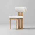 WoodArchi : carcasse chaise M02 en hêtre massif prête à tapisser.